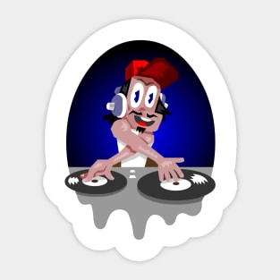 Hip Hop DJ Mix Sticker